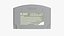 3D Nintendo 64 Game Cartridge model