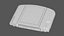 3D Nintendo 64 Game Cartridge model