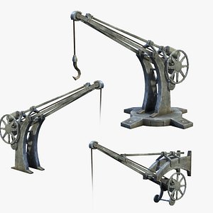 Cranes Low-Poly Set