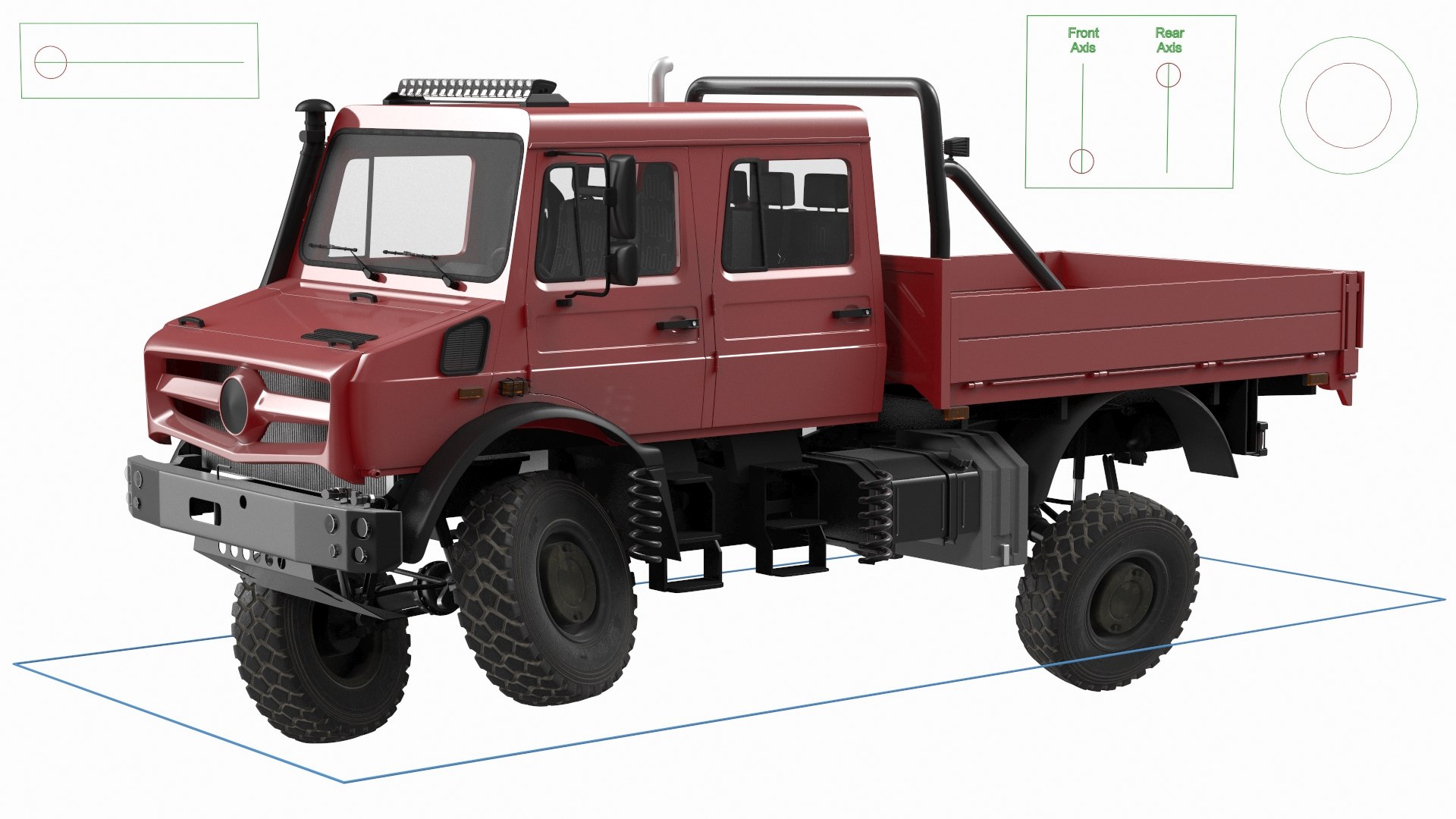 3D model road cargo truck rigged - TurboSquid 1603215