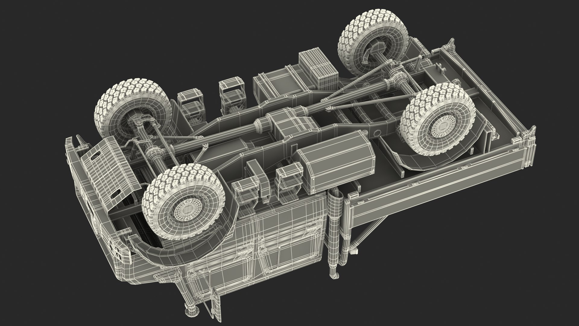 3D model road cargo truck rigged - TurboSquid 1603215