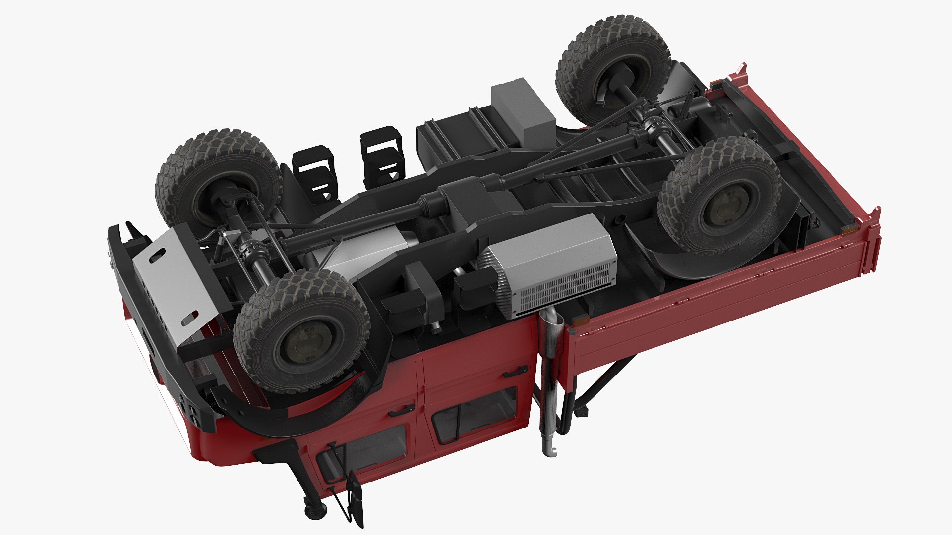 3D model road cargo truck rigged - TurboSquid 1603215