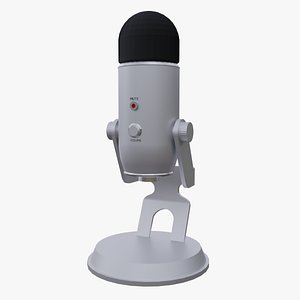 3D Microphone with stand