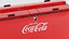 Double Cooler Coca Cola 3D model