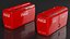 Double Cooler Coca Cola 3D model