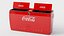 Double Cooler Coca Cola 3D model