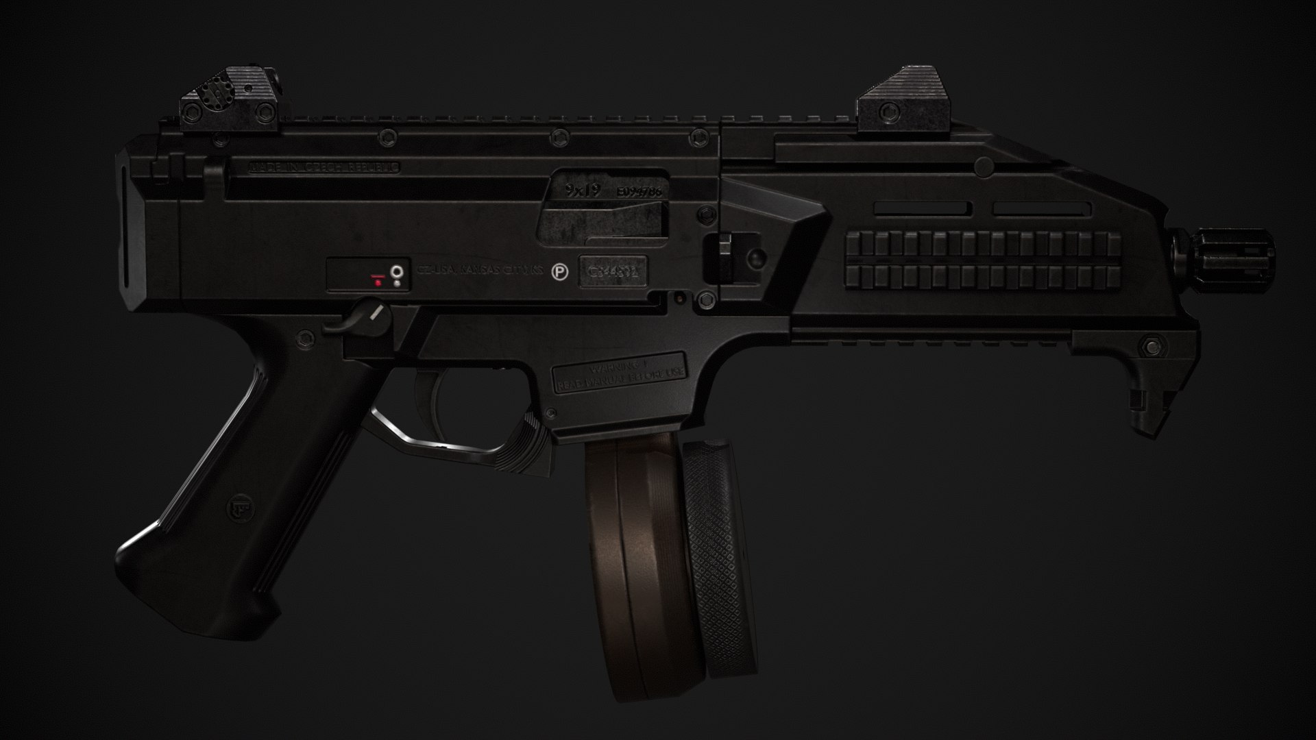 CZ Scorpion 3D Model - TurboSquid 2013412