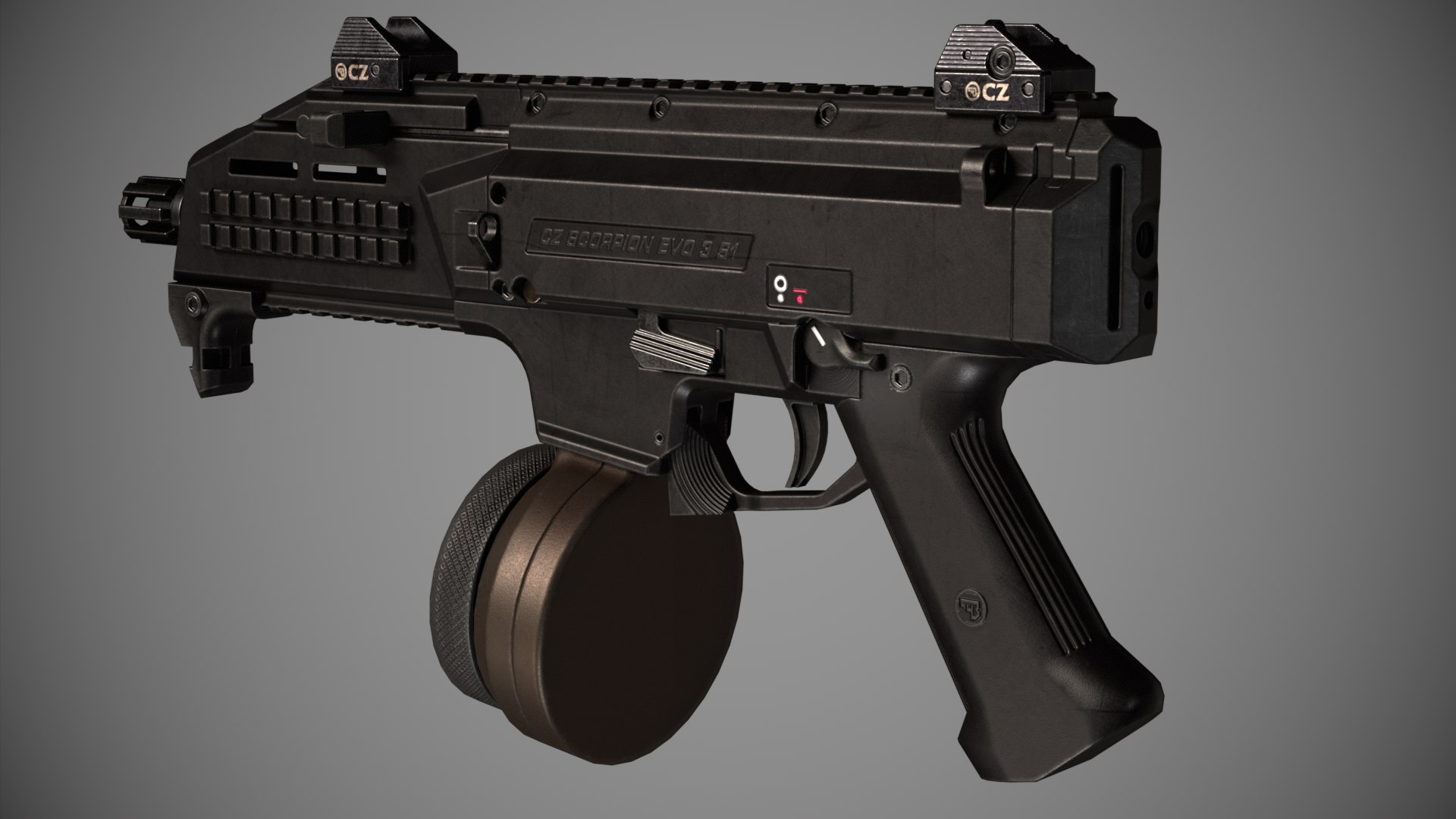 CZ Scorpion 3D Model - TurboSquid 2013412