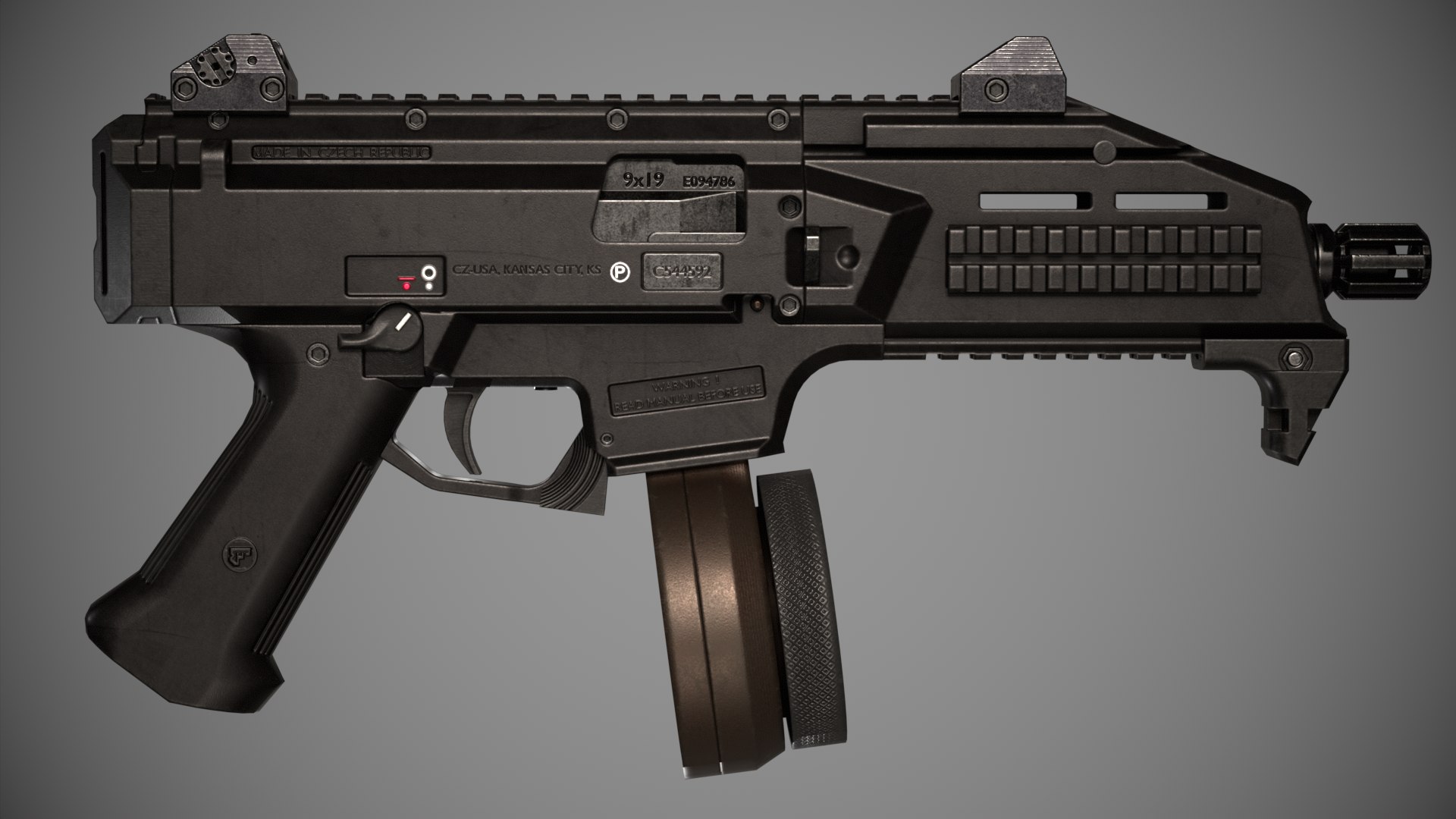 CZ Scorpion 3D Model - TurboSquid 2013412