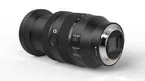 3D sony e-mount g lens model
