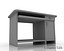 computer desk 3d obj