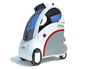 future robot car 3d max