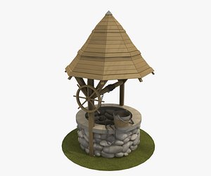 countryside western 3d model