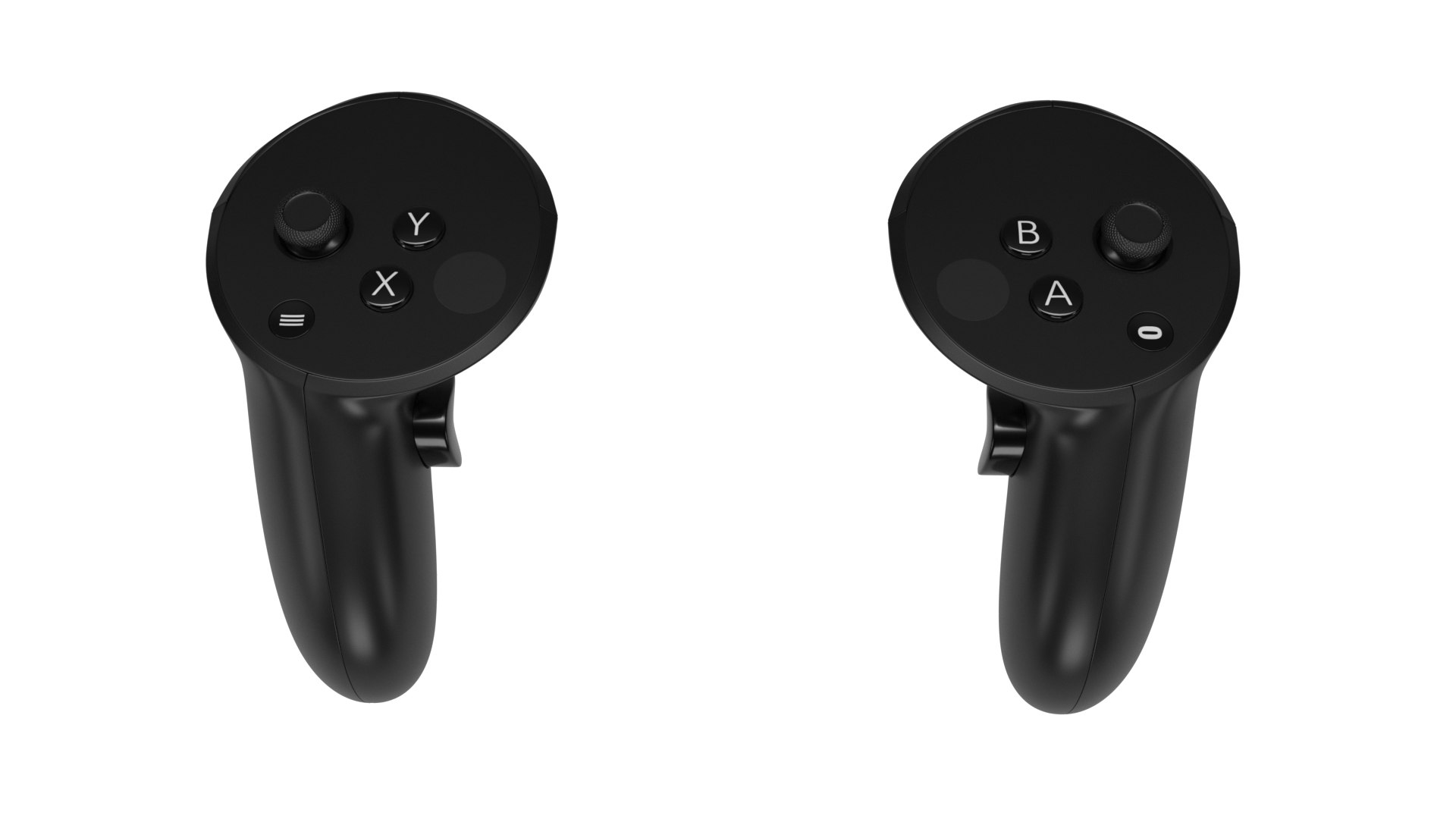 VR Controllers 3D Model TurboSquid 1737412