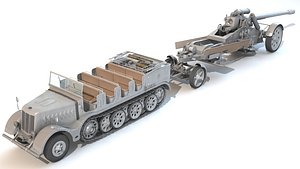 SdKfz9 with 17 cm Kanone 18