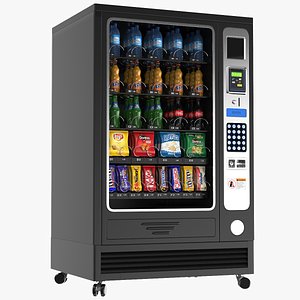 3D Detailed Vending Machine