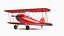 Biplane Red model