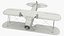 Biplane Red model