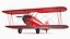 Biplane Red model