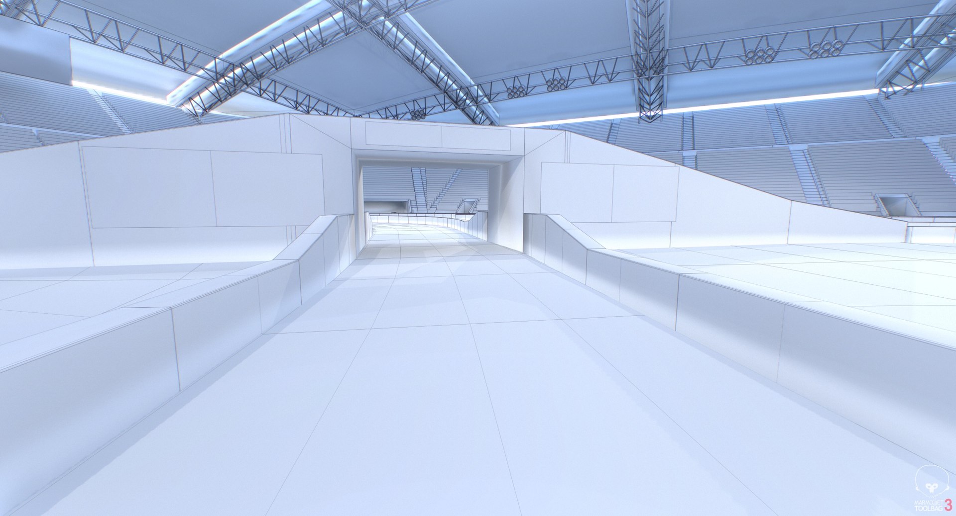 Stadium Race Track Model - TurboSquid 1597743