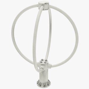 Double Loop Antenna 3D