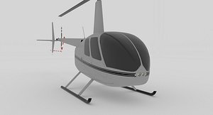 3D r44 r 44 model