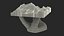 Miniature Everest Mountain on Sculptural Stand
