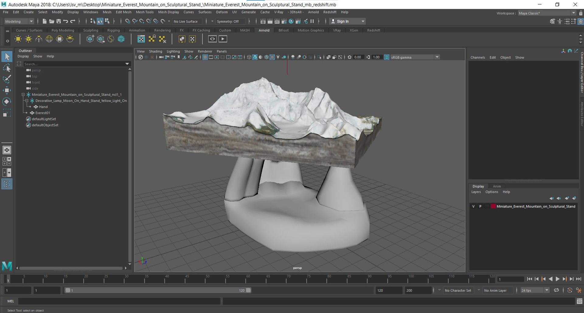3D Miniature Everest Mountain on Sculptural Stand https://p.turbosquid.com/ts-thumb/SE/Wmiy0x/Z3/miniature_everest_mountain_on_sculptural_stand_1002/jpg/1741472210/1920x1080/fit_q87/f1874767c95daf46c1c9e4185cdc023fae89b72d/miniature_everest_mountain_on_sculptural_stand_1002.jpg
