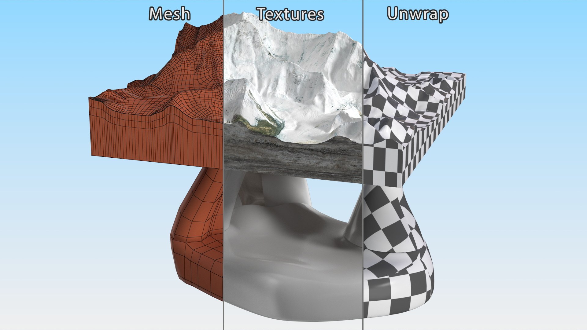 3D Miniature Everest Mountain on Sculptural Stand https://p.turbosquid.com/ts-thumb/SE/Wmiy0x/hE/miniature_everest_mountain_on_sculptural_stand_017/jpg/1741472160/1920x1080/fit_q87/59a7d199bdb6b1ffcf3edd6ed590f4c6349ab5b4/miniature_everest_mountain_on_sculptural_stand_017.jpg
