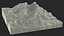 Miniature Everest Mountain on Sculptural Stand