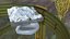 Miniature Everest Mountain on Sculptural Stand