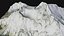 Miniature Everest Mountain on Sculptural Stand
