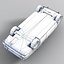 Niedriges Poly VAZ 2103 Auto