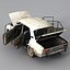 Niedriges Poly VAZ 2103 Auto