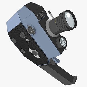 Vintage Film Camera Zenit Quarz DS8-3 Toon Style Model