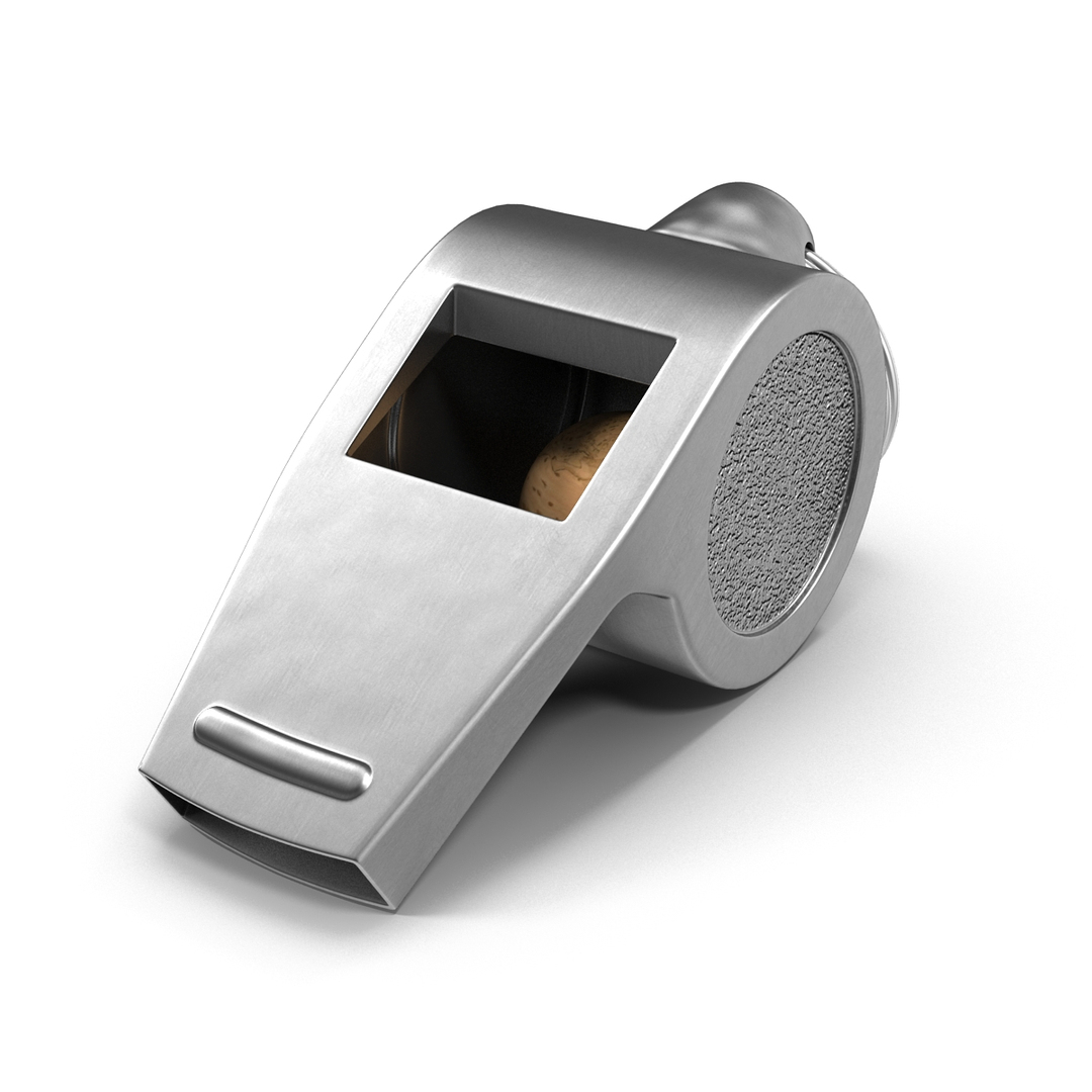 3d Referee Whistle Model