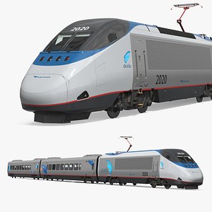 Amtrak Acela High-Speed Train