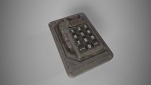 3D Codelock model