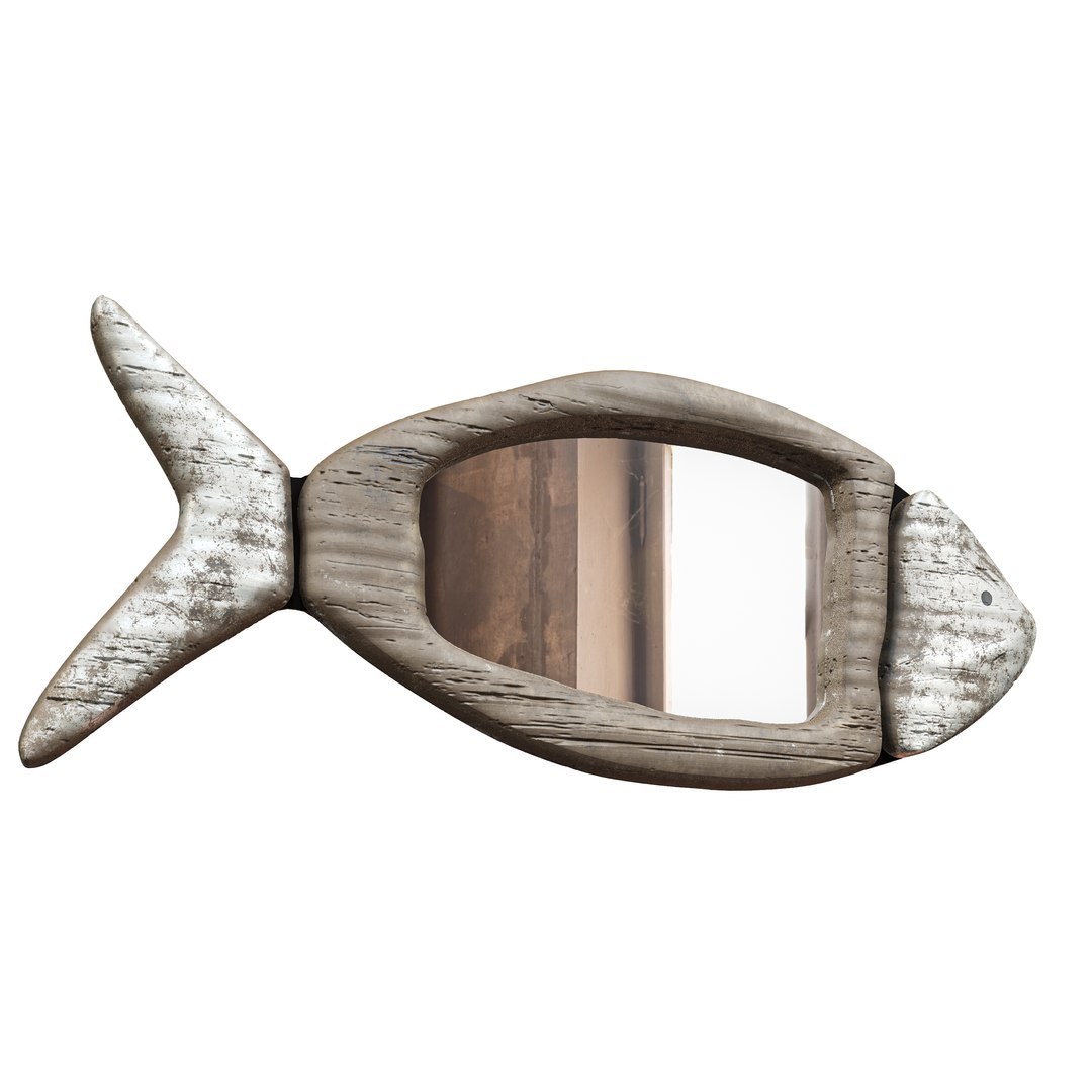 Fish Mirror Model - TurboSquid 2342088