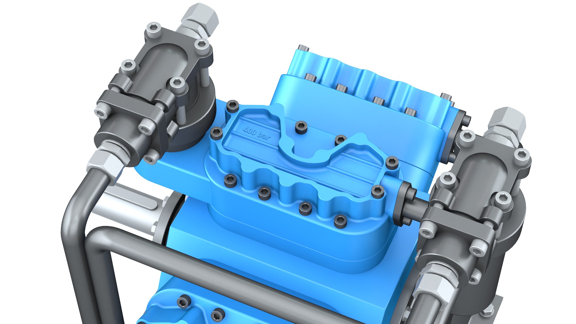 Air Compressor Model - TurboSquid 2240399
