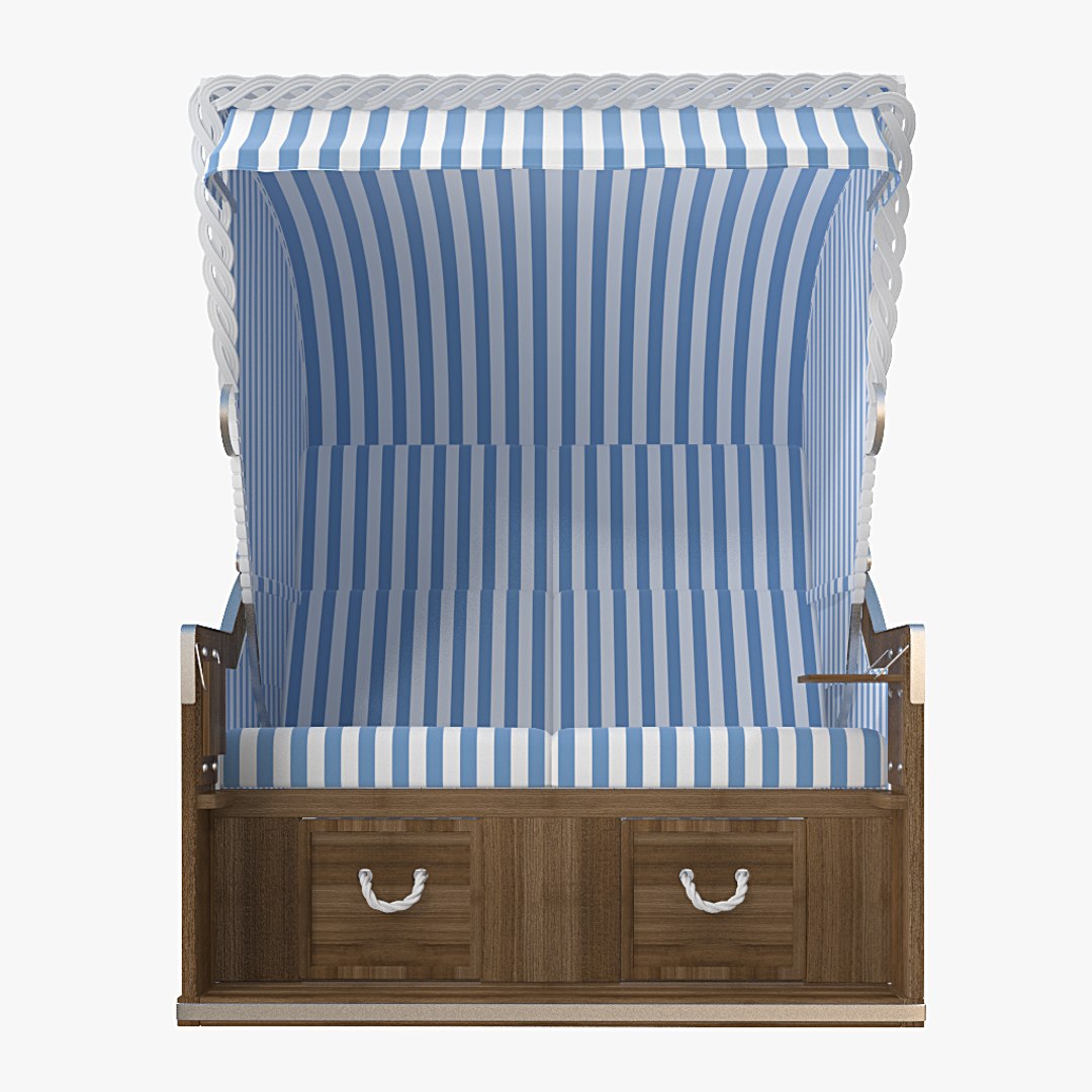 Strandkorb Beach 3d Max