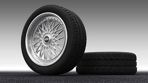 classic wheel 3d max