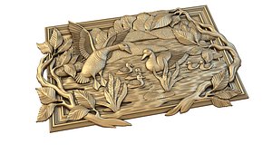 3D stl cnc router bas model