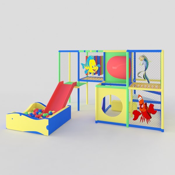 Children S Play Complex 3d Max