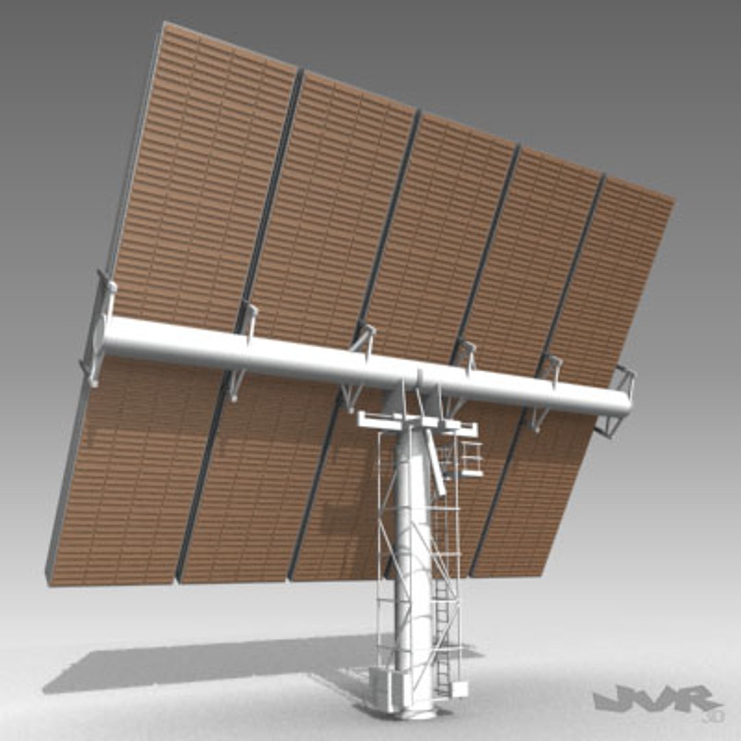 3d Model Solar Tower