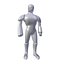 Cyborg Knight - Personaggio RPG / FPS Low Poly con armatura e animazione