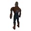 Cyborg Knight - Personaggio RPG / FPS Low Poly con armatura e animazione