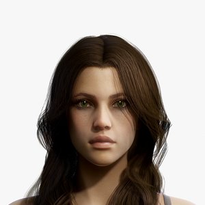woman female 3D model