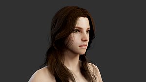 woman female 3D model
