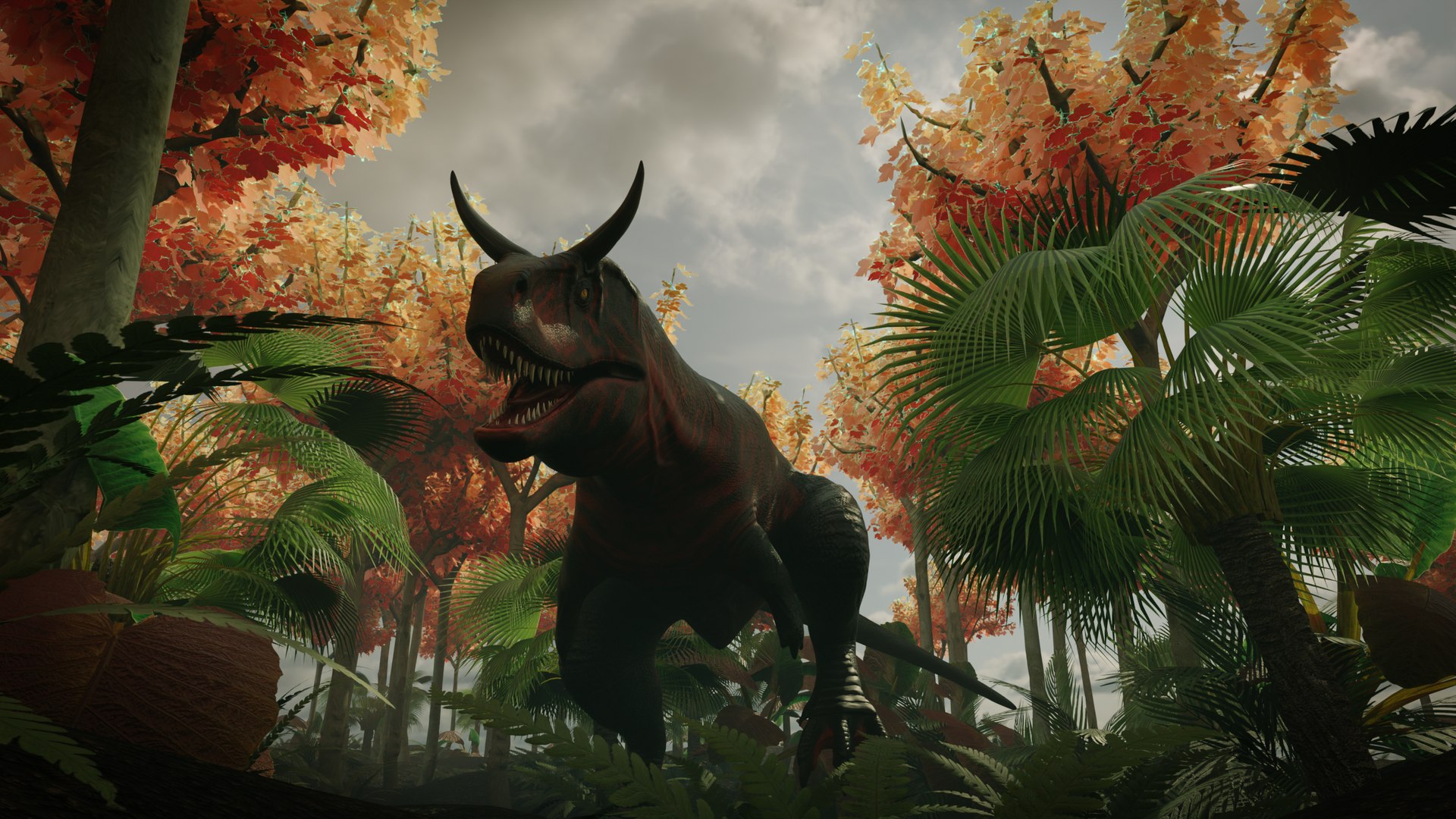 Carnotaurus red 3D https://p.turbosquid.com/ts-thumb/SF/MGRnpr/I0/4/png/1780886387/1920x1080/fit_q87/01674879fbc99eb89727e28d081dca8de4e98e48/4.jpg